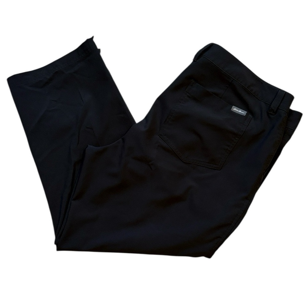 Eddie Bauer Women’s Stretch Ripstop Crop Pant Black Size 16